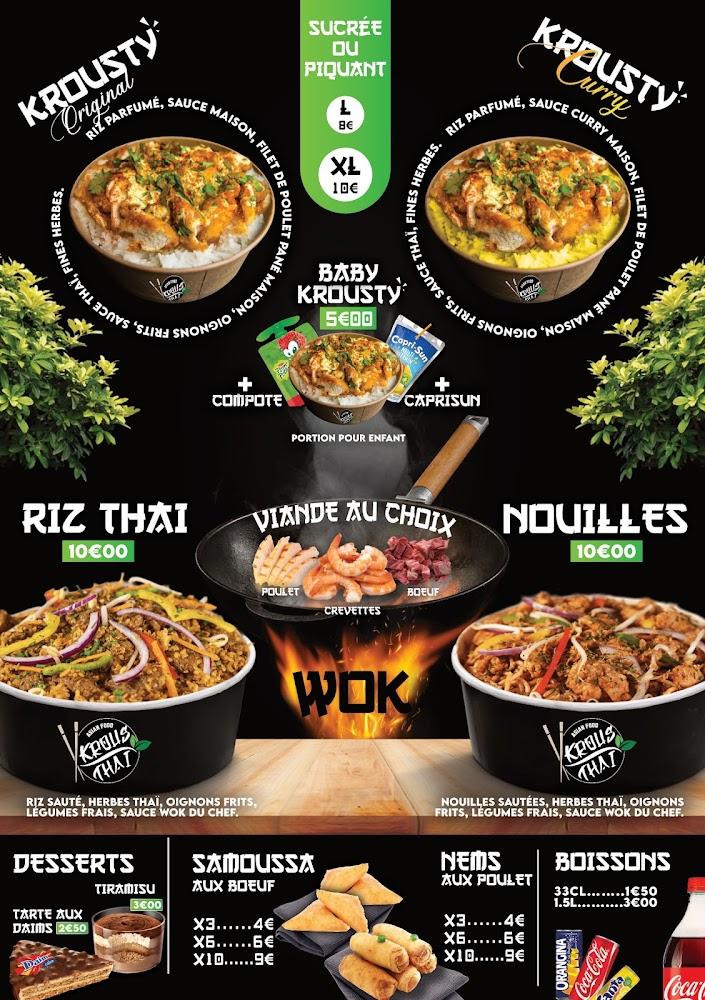 Krousthaï Asian Food Pézenas - Menu Image 1